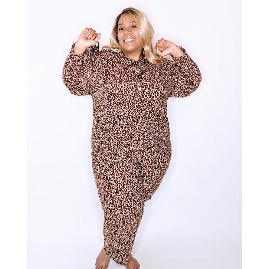 Cheetah print best sale pajama set